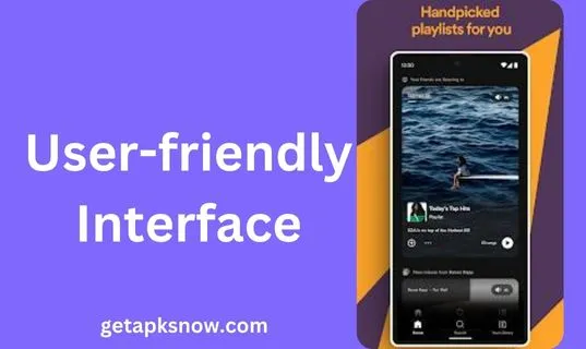 spotify mod apk interface